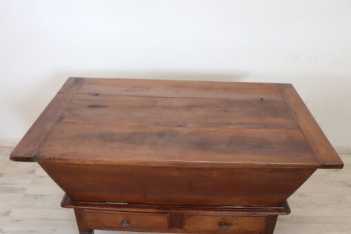 Italian Rustic Cupboard in Solid Walnut Wood, 19th century - Image 4