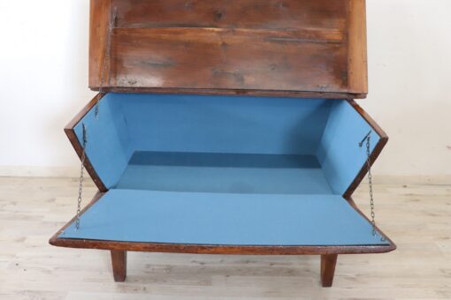 Italian Rustic Cupboard in Solid Walnut Wood, 19th century - Image 8