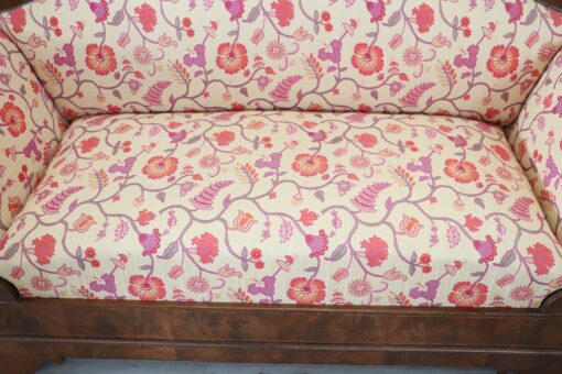 Italian Charles X Settee, 19th Century, Walnut - Image 9