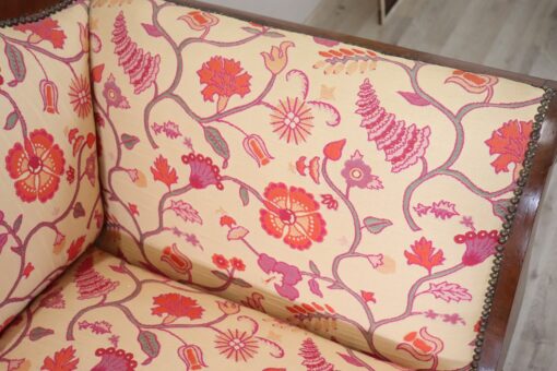 Italian Charles X Settee, 19th Century, Walnut - Image 11