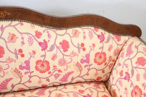 Italian Charles X Settee, 19th Century, Walnut - Image 15