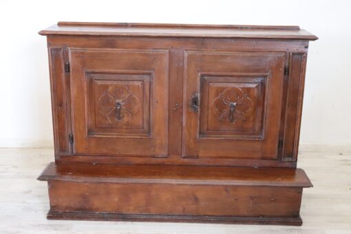 18th Century Italian Kneeler,  Solid Walnut Wood - Image 2