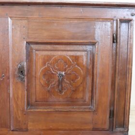 18th Century Italian Kneeler,  Solid Walnut Wood