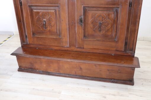 18th Century Italian Kneeler,  Solid Walnut Wood - Image 9
