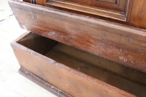 18th Century Italian Kneeler,  Solid Walnut Wood - Image 11