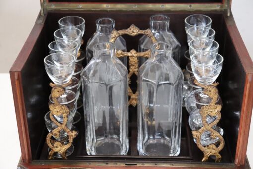 Antique Liquor Case, 19th Century Napoleon III - Image 12