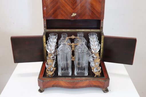 Antique Liquor Case, 19th Century Napoleon III - Image 14