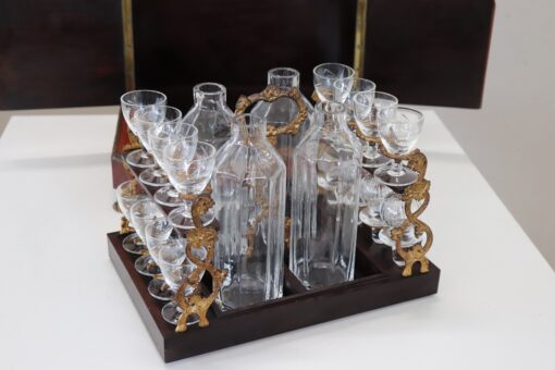 Antique Liquor Case, 19th Century Napoleon III - Image 17