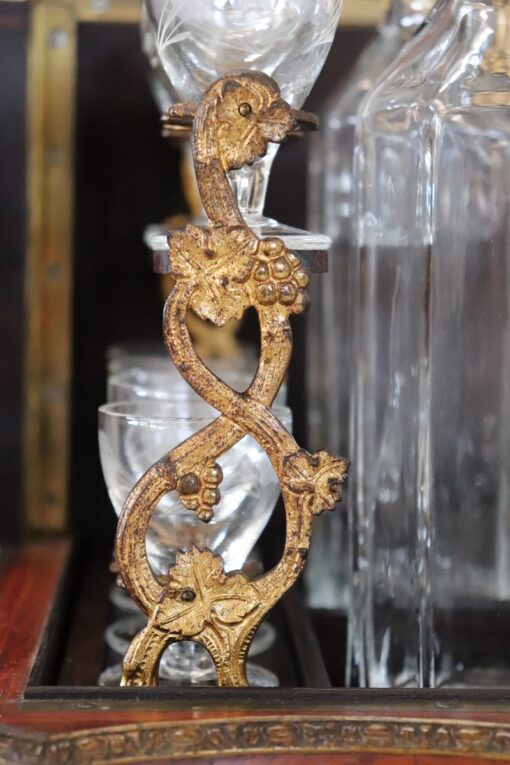 Antique Liquor Case, 19th Century Napoleon III - Image 23