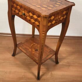 Rococo Style Side Table, Napoleon III Period, 1860–70