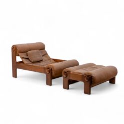 1970s Danish Lounge chair and Ottoman