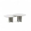 Pair of marble nesting tables- Styylish