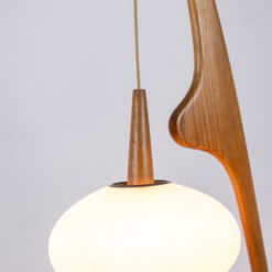 Maison Rispal Praying Maintis floor lamp- detail shade 2 illuminated- Styylish