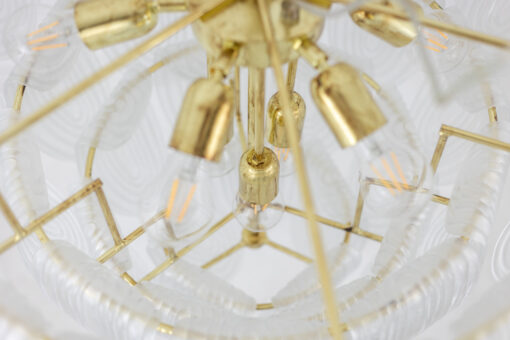 White Murano Glass Chandelier, Italy, Contemporary Work. - Image 6