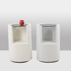 Alternative view of Space Age Side Tables, Pair, 1960s/70s.