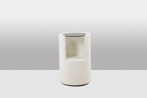 Space Age Side Tables, Pair, 1960s/70s. - Image 3