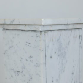 Pair of Art Deco Style Marble Columns, 20th century