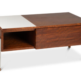 Pair of Teak Low Chests of Drawers, France 1960