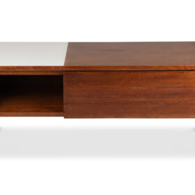 Pair of Teak Low Chests of Drawers, France 1960