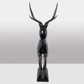 Life-Size Bronze Stag Sculpture, François Pompon, Print 2006