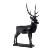 Life-Size Bronze Stag Sculpture - Styylish