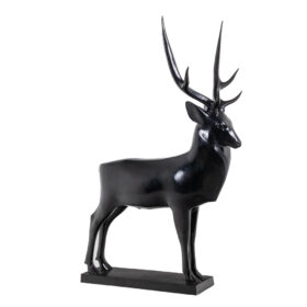 Life-Size Bronze Stag Sculpture, François Pompon, Print 2006