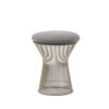 Round Warren Platner Stool with Metal Base - Styylish