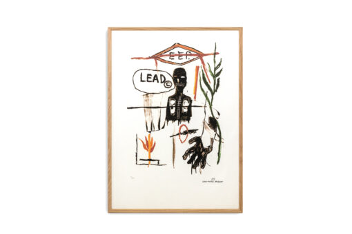 Basquiat Color Silkscreen Print - Styylish