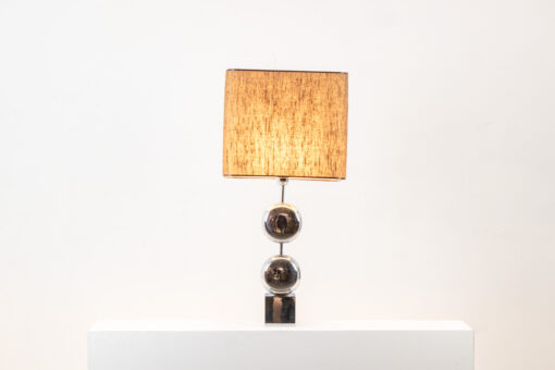 Chrome-Plated Chalier Table Lamp, Paris, circa 1970 - Image 2