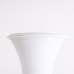 Alternative view of Bamboo Floor Lamp, Enrico Tronconi, in white opal glass, 1970s