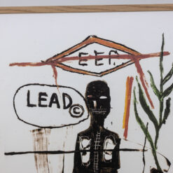 Alternative view of Basquiat Color Silkscreen Print, Numbered, 1990s