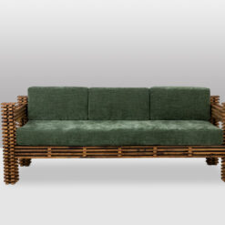 Alternative view of Kapla 3-Seater Sofa or Wall-Mounted Bench, 1960s.