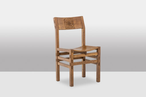 Brutalist-style Table and Chairs, Officina Rivadossi, Italy, circa 1970 - Image 14