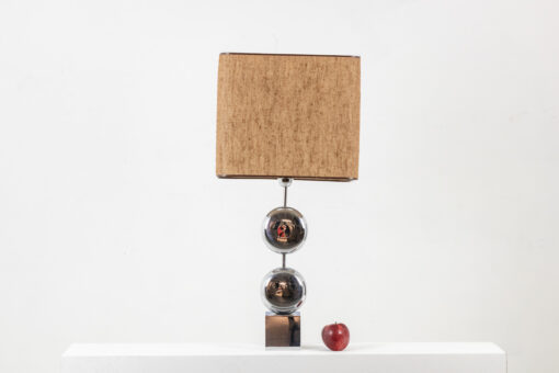 Chrome-Plated Chalier Table Lamp, Paris, circa 1970 - Image 3