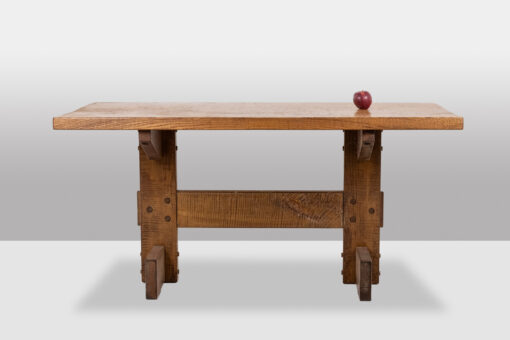 Brutalist-style Table and Chairs, Officina Rivadossi, Italy, circa 1970 - Image 3