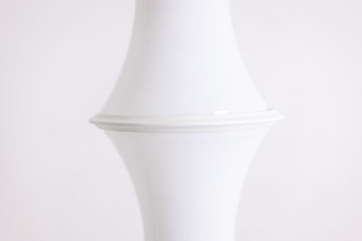 Bamboo Floor Lamp, Enrico Tronconi, in white opal glass, 1970s - Image 3