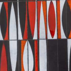'Navette' Coffee Table, Capron, Glazed Stoneware, 1960s.