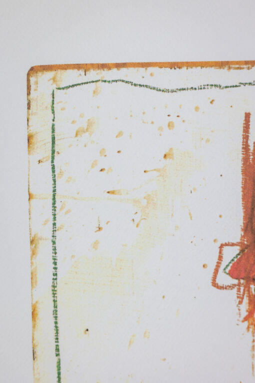 Numbered Color Silkscreen Print, Jean-Michel Basquiat, 1990s - Image 3