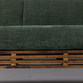 Kapla 3-Seater Sofa or Wall-Mounted Bench, 1960s.