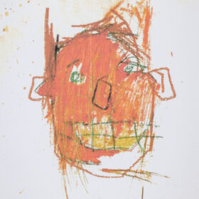 Numbered Color Silkscreen Print, Jean-Michel Basquiat, 1990s