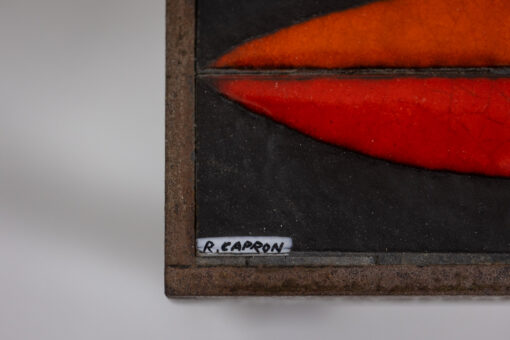 'Navette' Coffee Table, Capron, Glazed Stoneware, 1960s. - Image 5