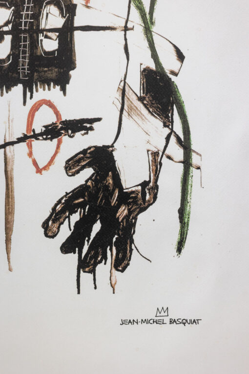 Basquiat Color Silkscreen Print, Numbered, 1990s - Image 5