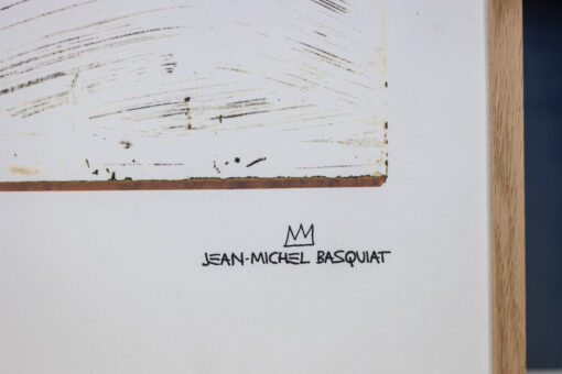 Basquiat Color Silkscreen Print, Numbered, 1990s - Image 6
