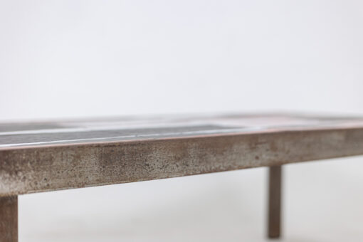 'Navette' Coffee Table, Capron, Glazed Stoneware, 1960s. - Image 7