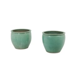 Large Glazed Terracotta Planters - Styylish
