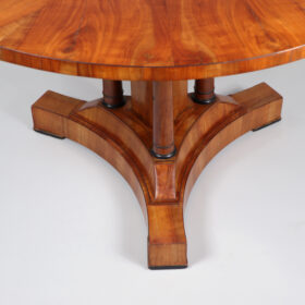Viennese Biedermeier Cherry Table, Vienna, c. 1825.