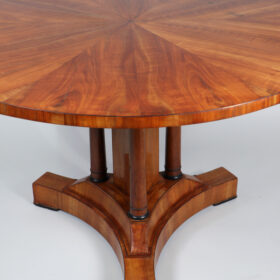 Viennese Biedermeier Cherry Table, Vienna, c. 1825.