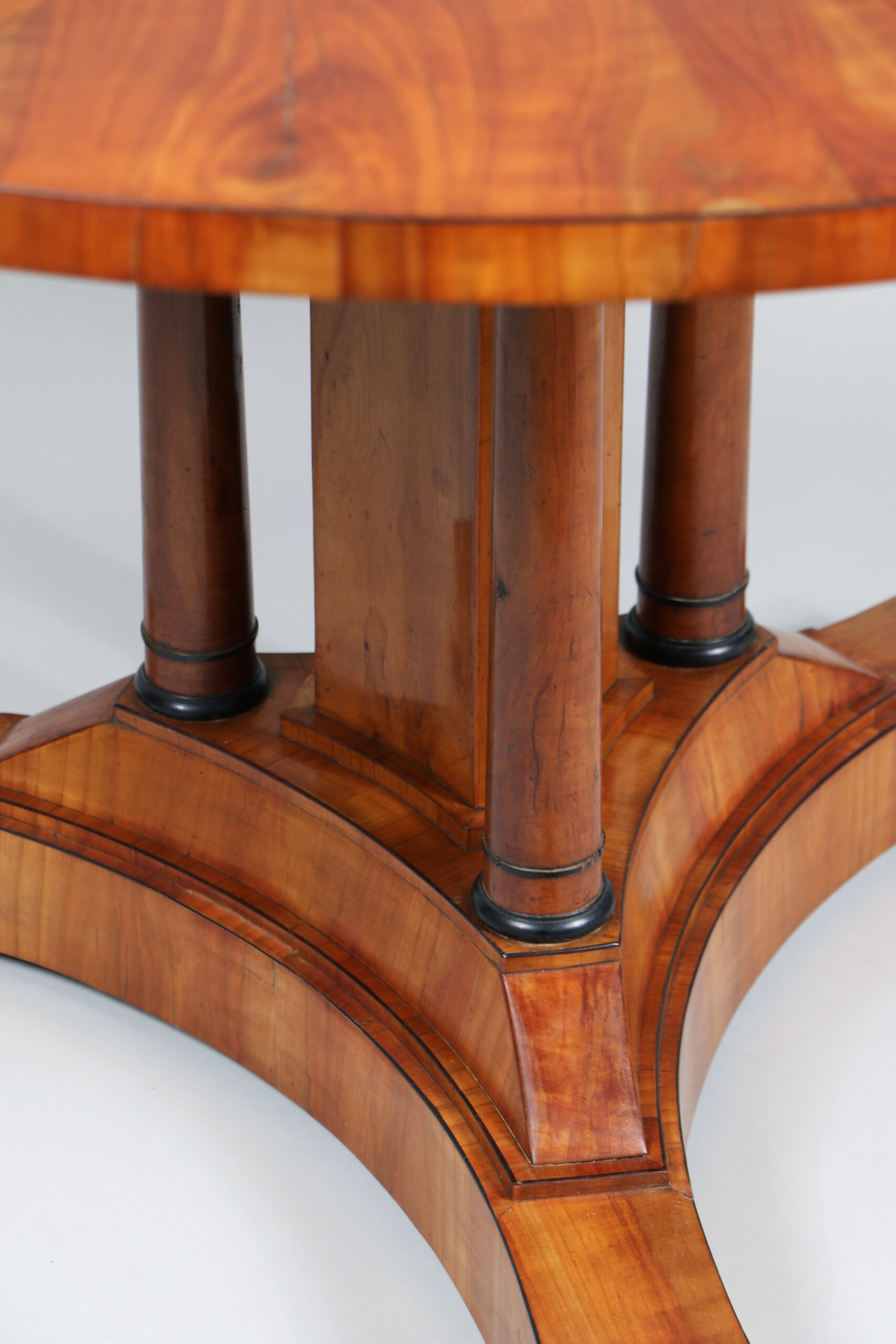 Viennese Biedermeier Cherry Table, Vienna, c. 1825. - Image 7