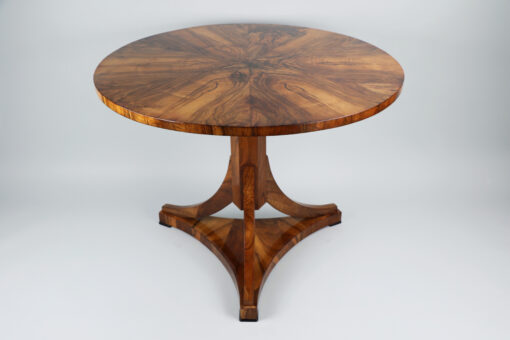 Viennese Biedermeier Walnut Table, Vienna circa 1825 - Image 9