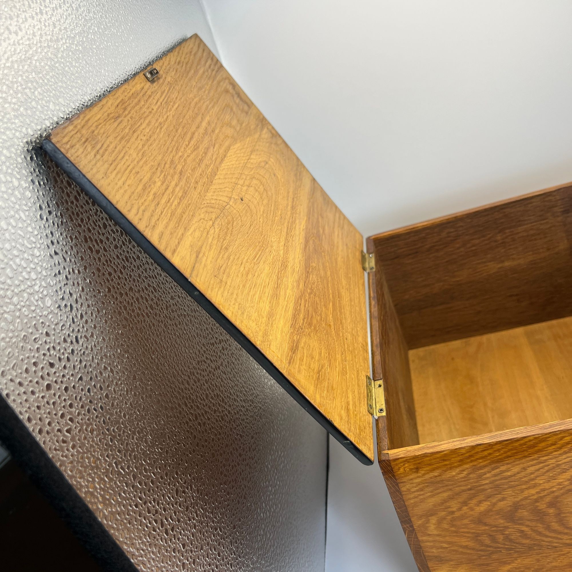 Art Nouveau Oak Box, Partly Ebonized, Austria, circa 1900 - Image 13